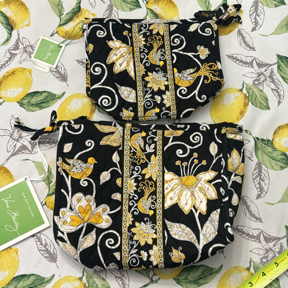 Vera Bradley cosmetic bags